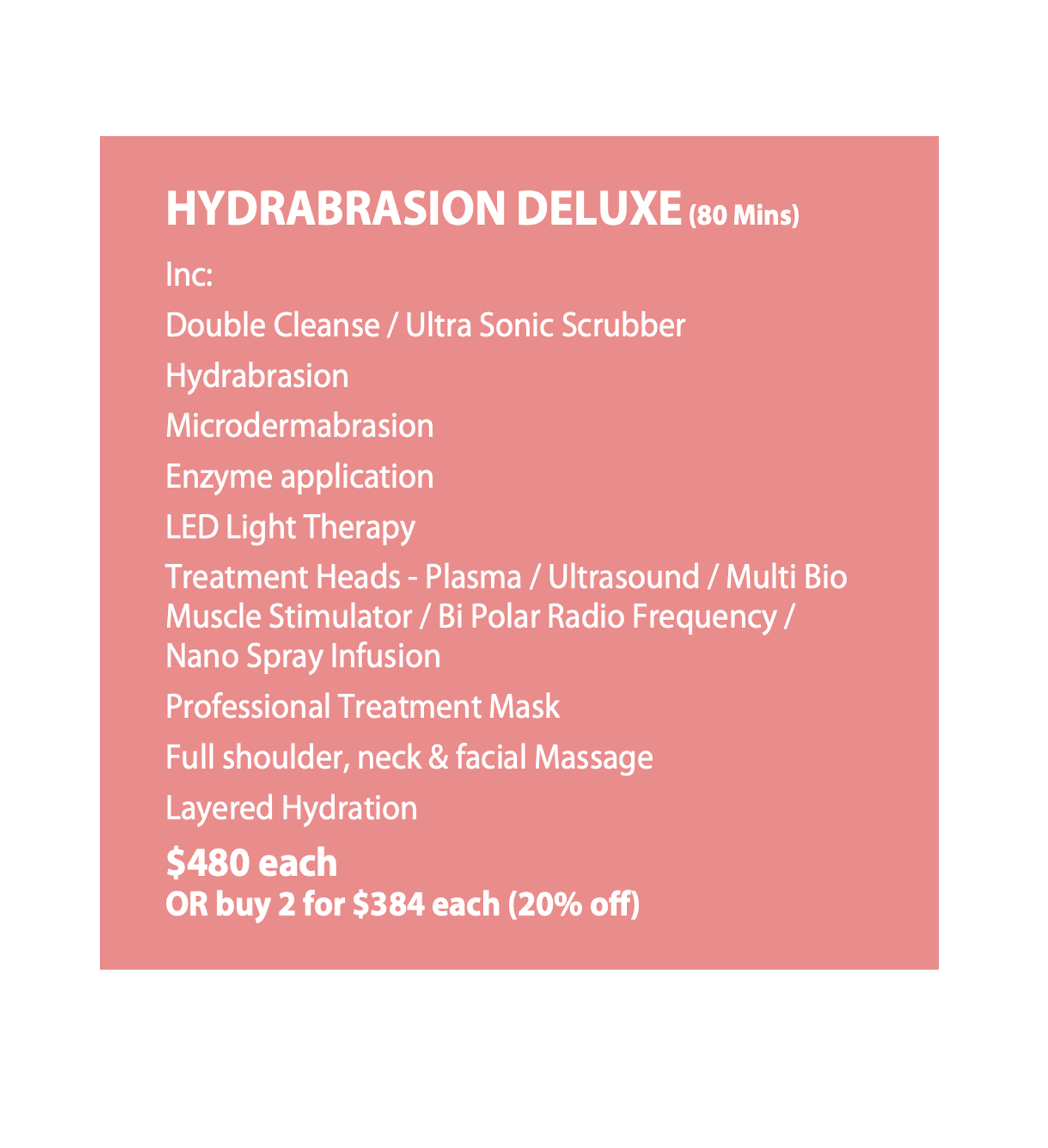 Hydrabrasion Facial Deluxe