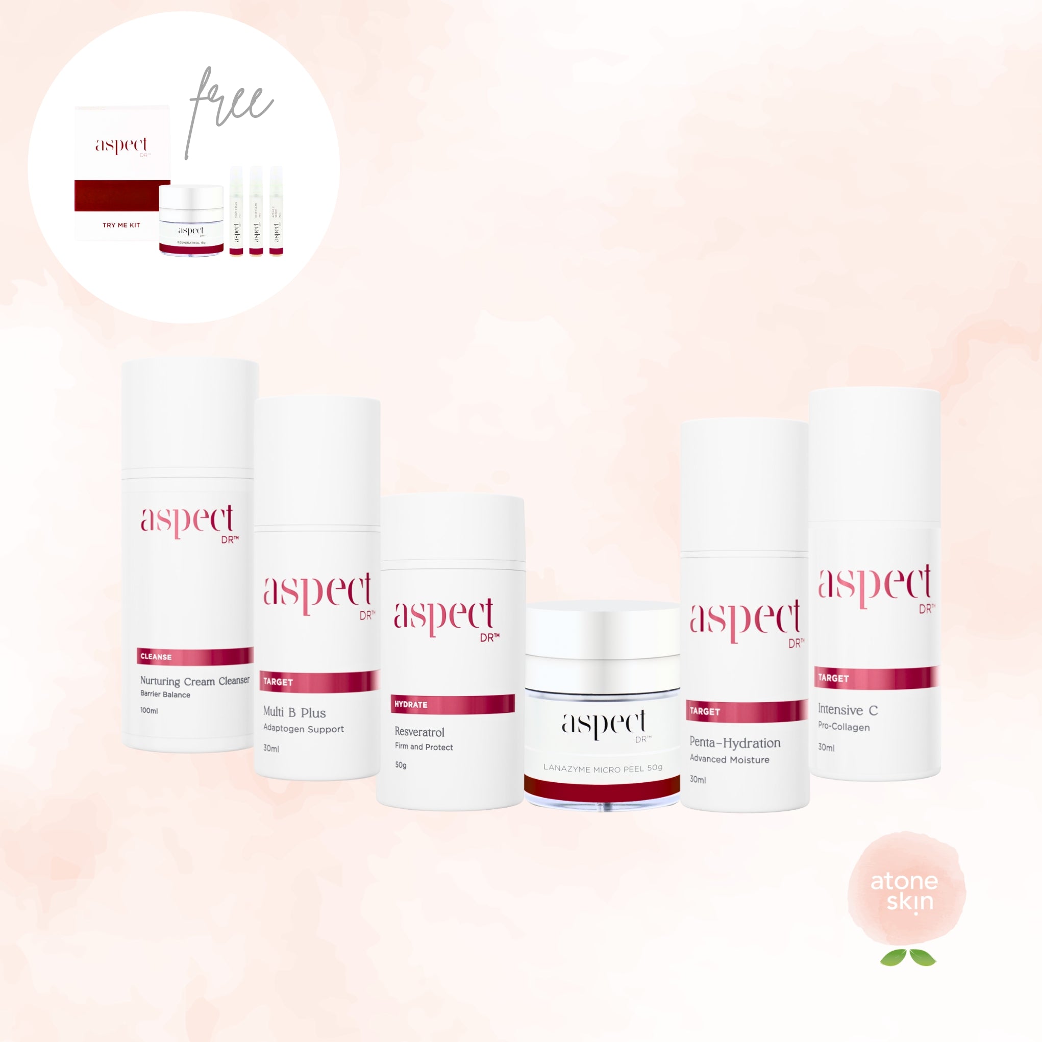 Intensive Skin Repair Bundle (Save 15% + FREE Try Me Kit = FREE Value of $154.25)