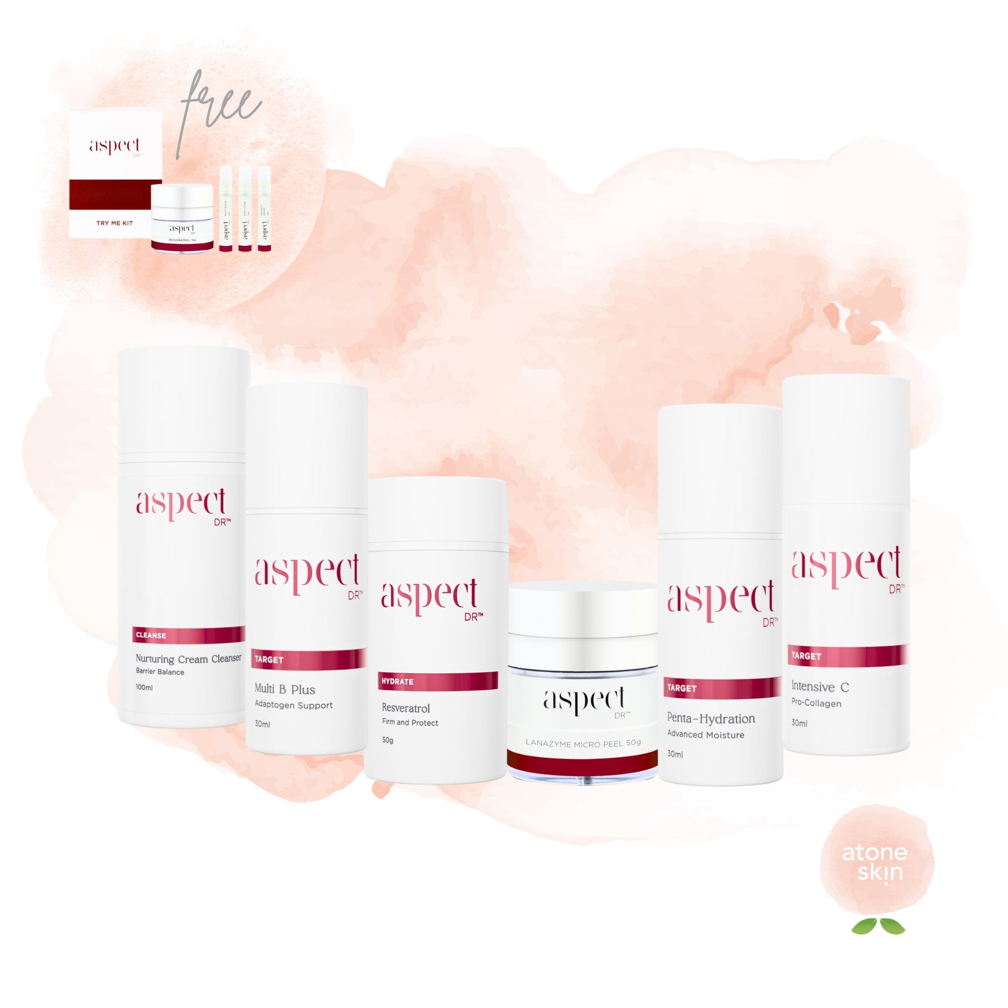 Intensive Skin Repair Bundle (Save 15% + FREE Try Me Kit = FREE Value of $154.25)