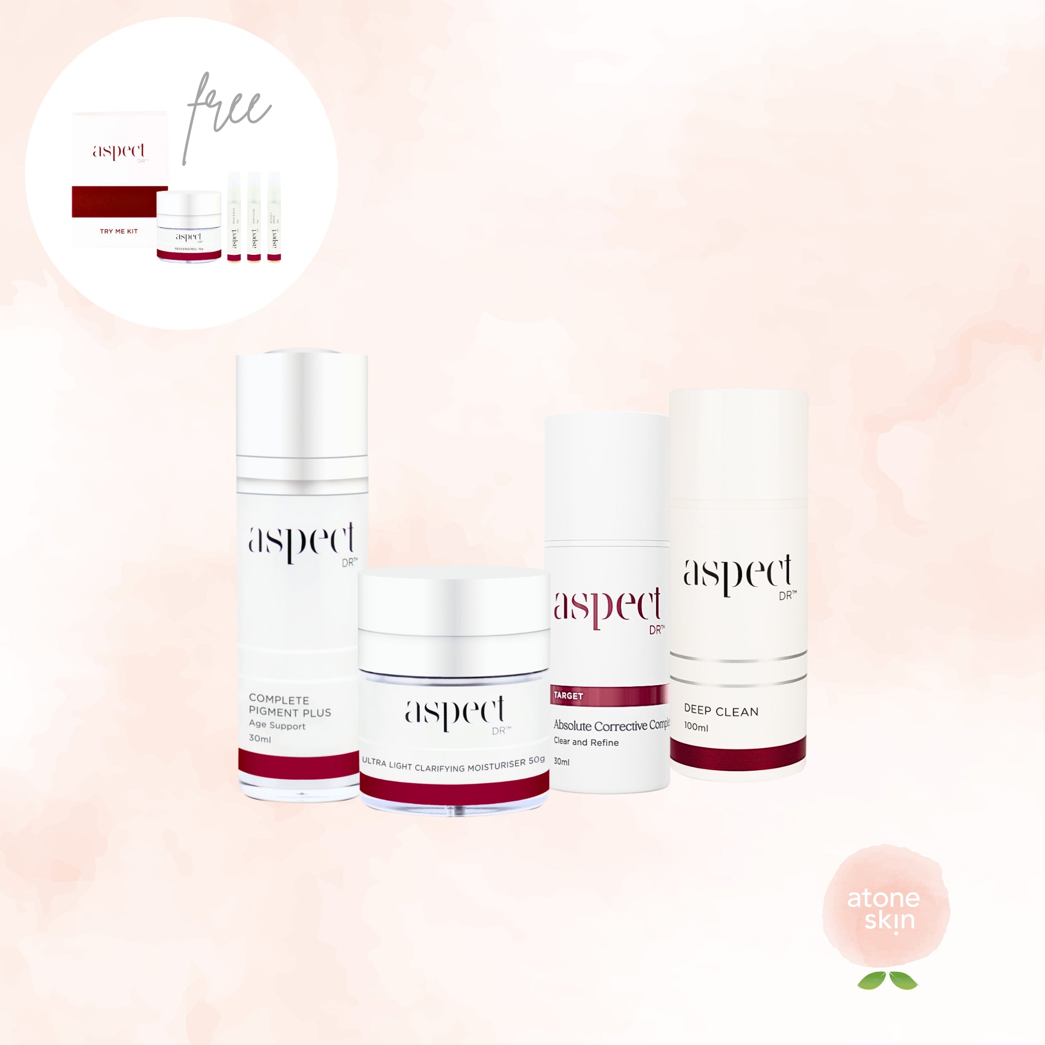 Pigment, Pores, Breakouts & Texture Bundle (Save 15% + FREE Try Me Kits = Free Value of $134.15