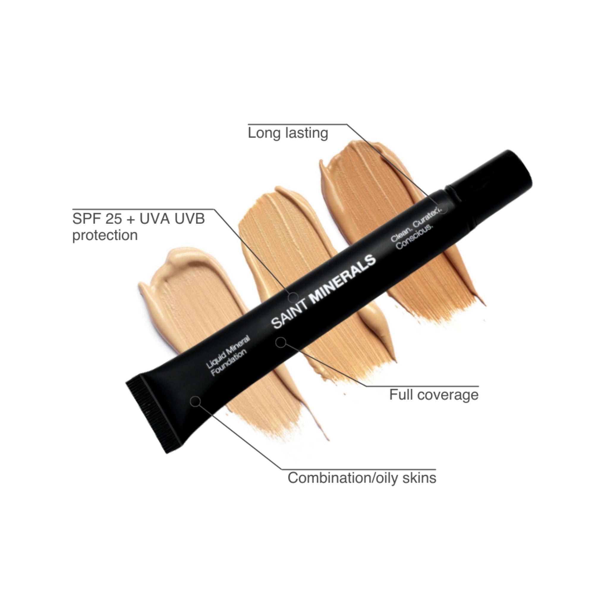 Saint Minerals 3.5 Liquid Foundation 27g